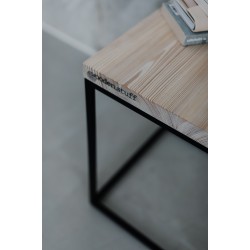 Loungetisch - Weißtanne 40x40